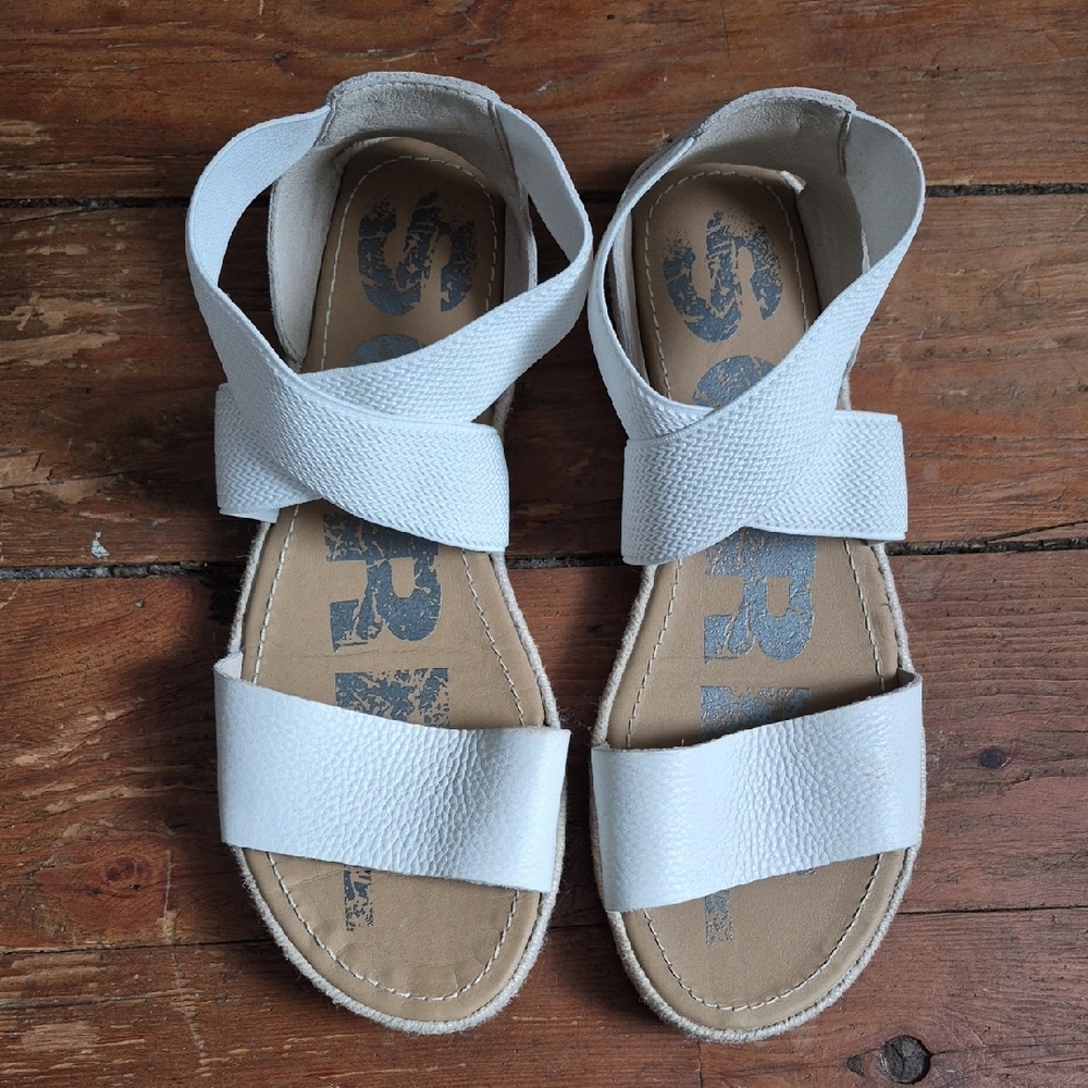 Sorel White Women's Sandals